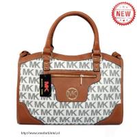 michael kors logo signature groot grijs boekentassen Style Betaalbare l36cf227